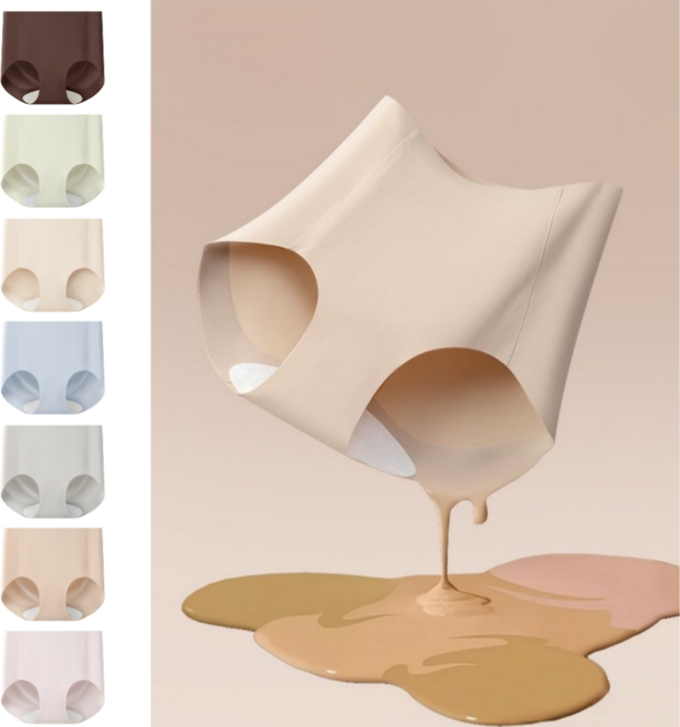 BDYP 여성 노라인 뱃살 보정핏 팬티 7종세트 무봉제 말림방지