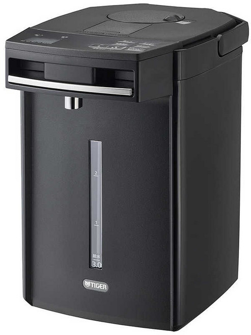 Tiger虎牌 無蒸氣VE 電熱水壺 3L PIM-H300, PIM-H300-KE 黑色