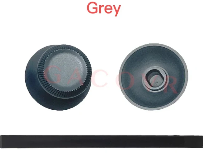 컨트롤러 3D 아날로그 조이스틱 키트 메타 오큘러스 퀘스트 3 VR 수리 부품 액세서리 왼쪽 및 오른쪽, 03 1Pair Gray Metal Cap