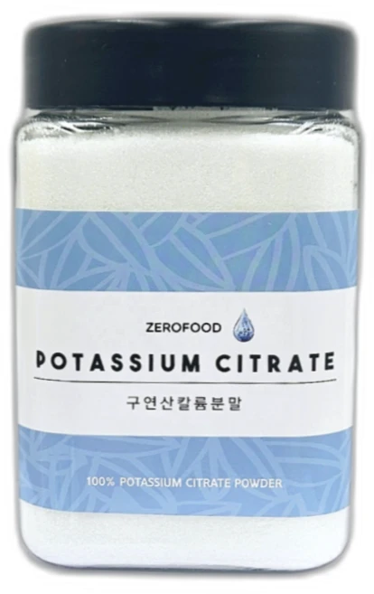 식품용 구연산칼륨 분말 Potassium Citrate, 1개, 650g - 쿠팡