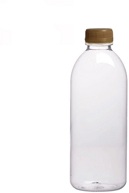 원형 투명 페트병 골드캡, 1L, 20개