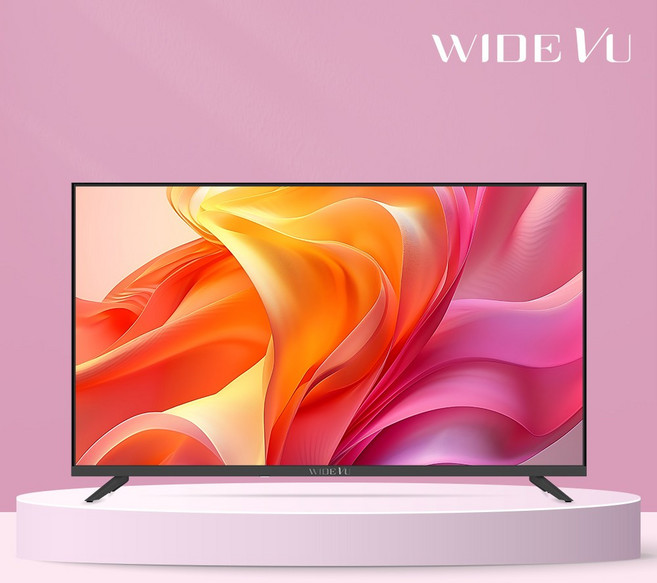 와이드뷰 109cm(43인치) 4K UHD 구글 안드로이드 스마트 TV 1등급, 방문설치, 스탠드형, WGE43UT1