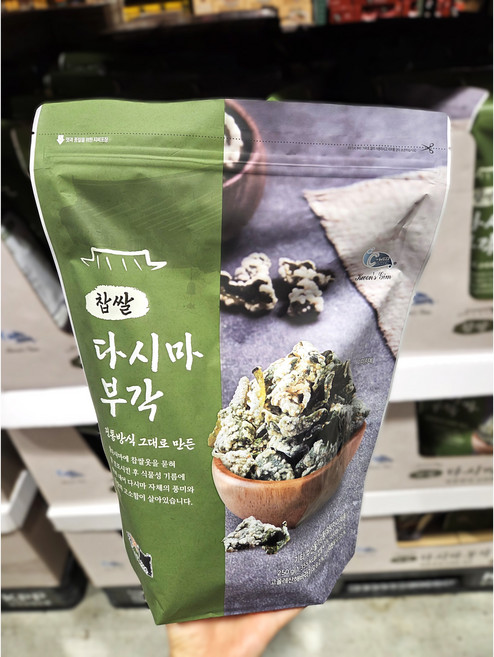 [식자재랜드] C-WEED 찹쌀다시마부각 코스트코, 250g, 1개