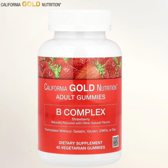 CGN B 콤플렉스 비타민 B6 B12 엽산 비오틴 구미젤리 45개