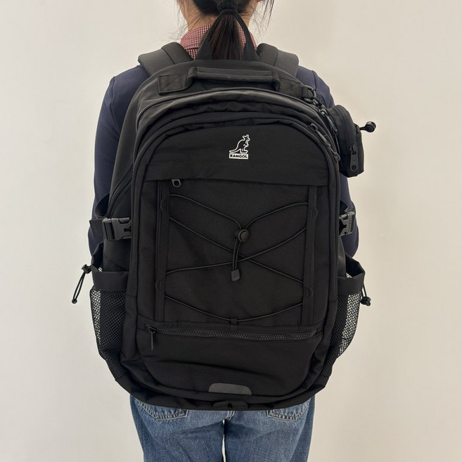 [국내정식매장] 캉골 가방 Kangol 볼트 백팩 1489 블랙 책가방