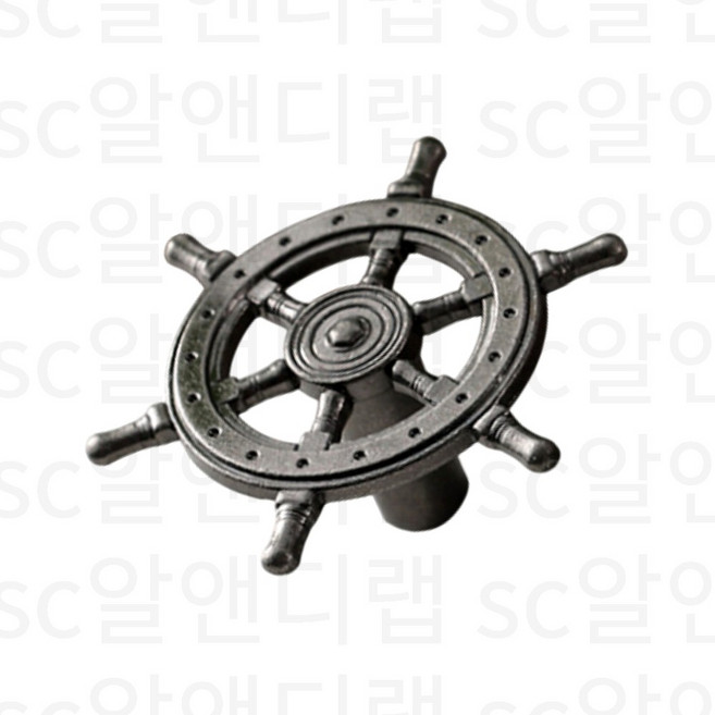 엔틱 가구 손잡이 유럽풍 앤틱 소품 빈티지 서랍장 수납장 옷장 장롱 교체 핸들 1구, 실버