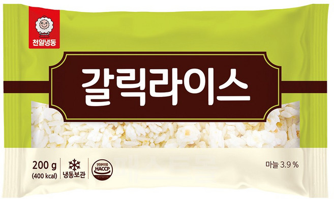 천일식품 천일 갈릭라이스 볶음밥 19종, 200g, 1개