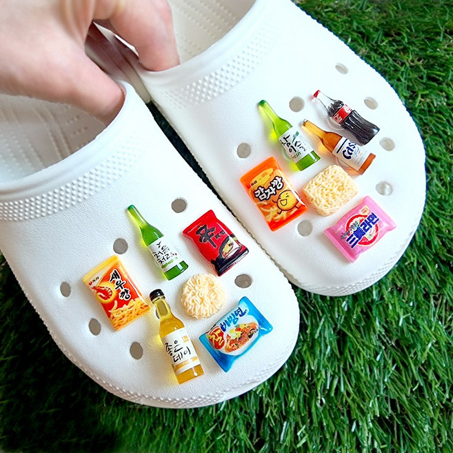 소맥 음식 파츠 세트 12pcs 소주 맥주 라면 과자 콜라 음식 파츠 세트