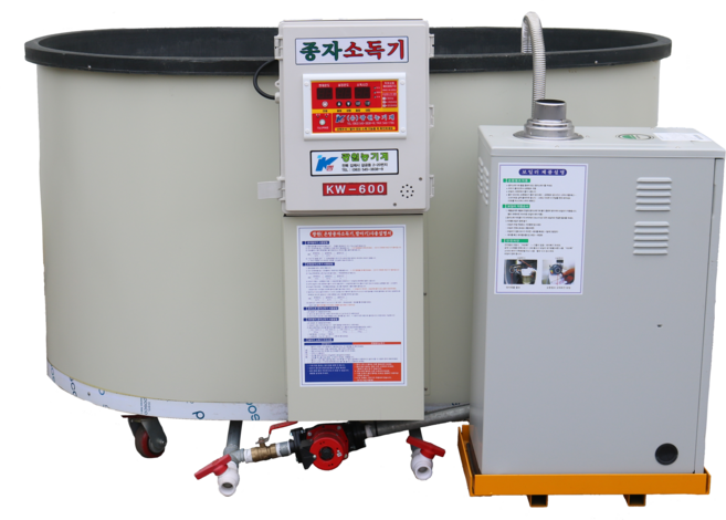 광원기계 KW-600T 소독기 종자소독기 온탕소독기 키다리병예방 볍씨소독, 100개