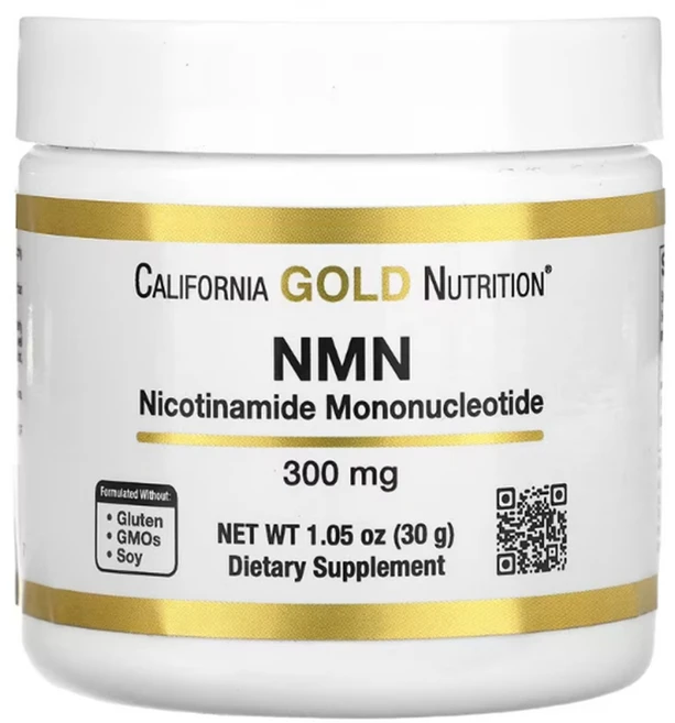 [3개 세트] 캘리포니아골드뉴트리션 NMN 분말 300mg 30g, 3통 - 쿠팡