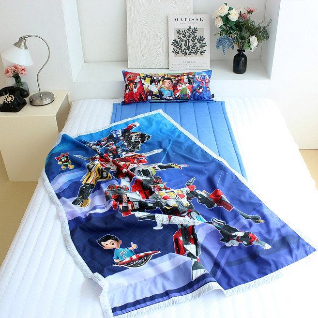 헬로카봇 시어서커 시즌15 여름 낮잠이불세트