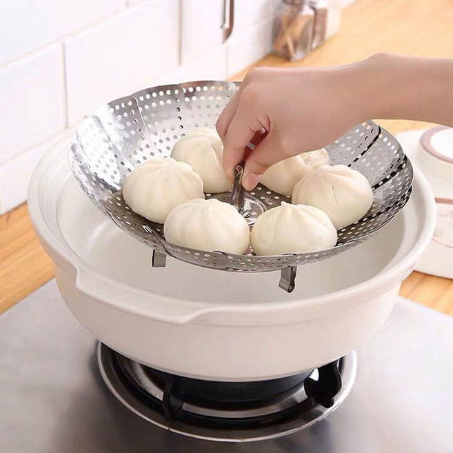스텐 삼발이 찜기 찜채반 받침대 채반 받침 P771-O, 01.스텐 찜 채반 소 P771, 1개