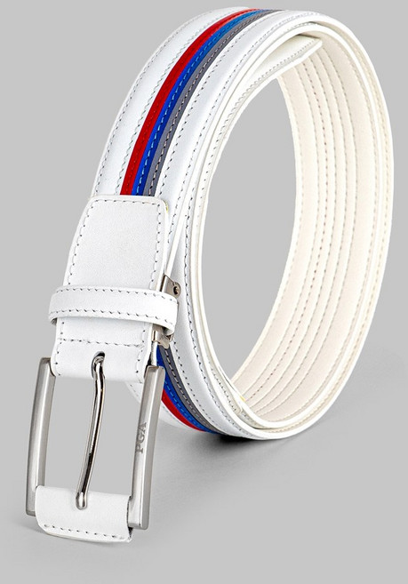 PGA 4색조합 골프밸트 혁대 허리띠 밸트혁띠, 화이트