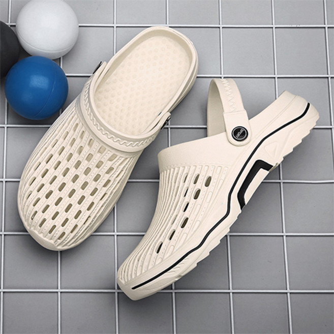 감성갤러리 EVA 경량 미끄럼 방지 남성 투웨이 샌들 슬리퍼