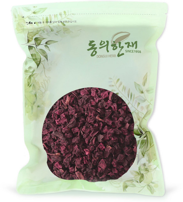 동의한재 제주도 햇 레드비트차 말린 비트, 600g, 1개
