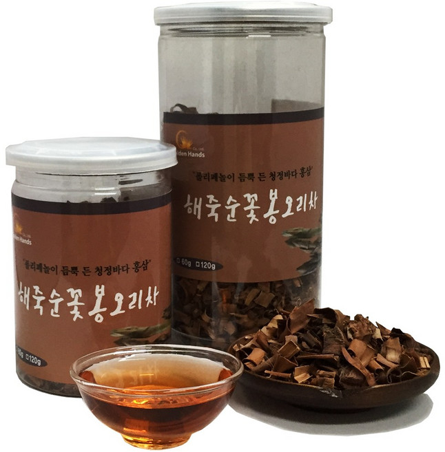 황금손 해죽순 프리미엄S급 120g 해죽순차 폴리페놀 꽃봉오리차 꽃잎차, 1개, 1개
