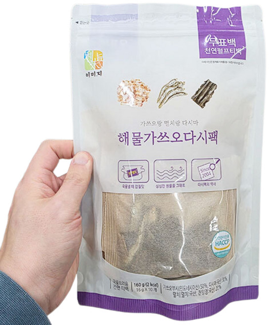 석하 해물가쓰오다시팩, 160g, 1개