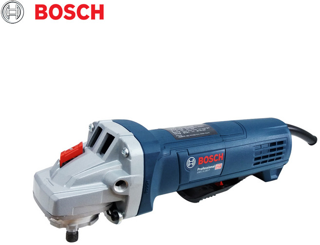 보쉬 GWS9-100P 그라인더 100mm 900W 패들스위치 바닥연마 타일절단, 1개