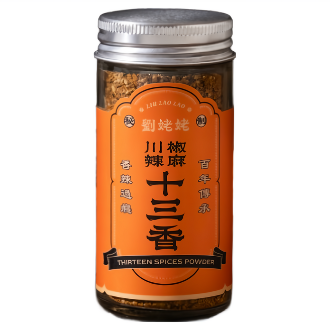 劉姥姥 川辣椒麻十三香 全素, 1個, 45g