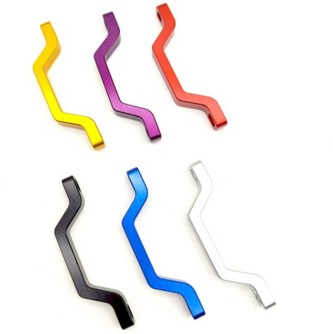 라이트 비 전기 자전거 변환 디스크 브레이크 브래킷 Sur-Ron S/X X160 에 적합 203-220mm, 04 Silver, 1개