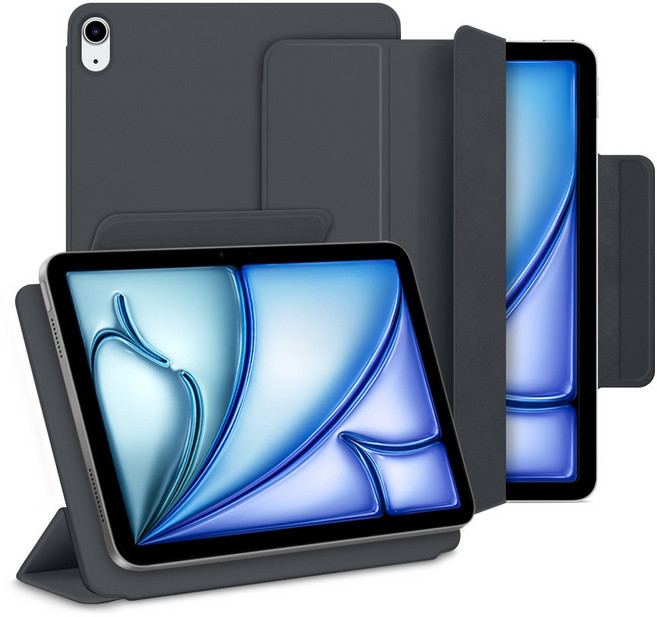 뷰씨 폴리오 커버형 케이스, 차콜그레이, 1개