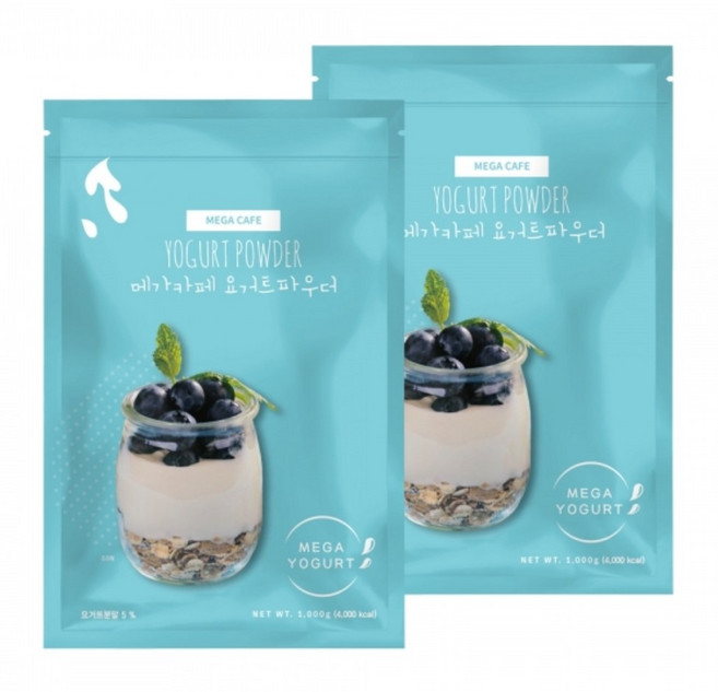 요거트 파우더, 1kg, 2개입, 2개, 1kg