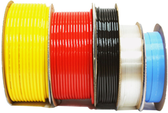 지산 폴리우레탄 호스 1m 재단판매 4x2mm 청색 에어호스, 1개