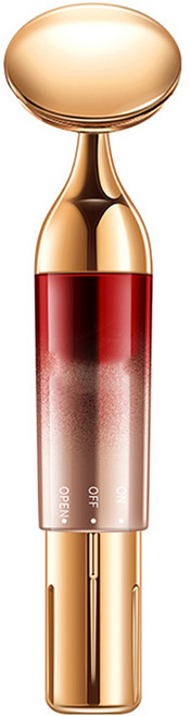 얼굴 마사지기 고주파 진동 피부 케어, 빨간색