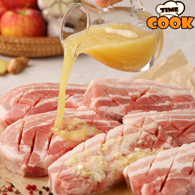 타임쿡 뚱삼겹 72시간 저온숙성 시즈닝 삼겹살, 1개, 800g