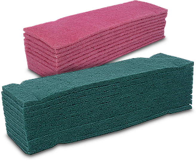 장죽수세미 10개입 다목적 수세미 철판 그릴 청소 스카치브라이트, 1세트