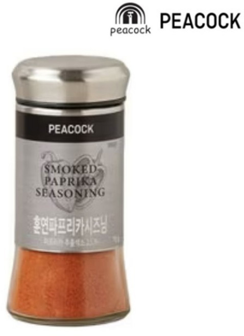피코크 훈연 파프리카 시즈닝, 70g, 1개