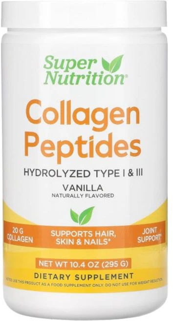 슈퍼 뉴트리션 콜라겐 펩타이드 바닐라 10.4온스(295g), 슈퍼 뉴트리션 콜라겐 펩타이드 바닐라 10.4온스(29, 1개 - 쿠팡