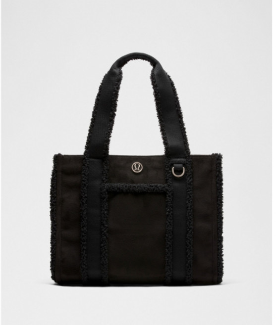 룰루레몬 LULULEMON 박시 토트백 10L *포 시어링 트림 BLK LW9FWTS-0001 158626