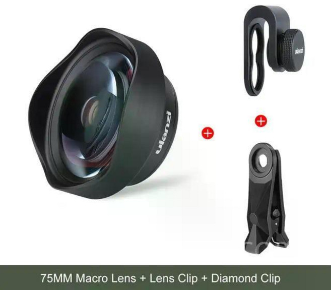 울란지 10X 울란 지 배 매크로 전화 카메라 렌즈 광학 유리 범용 안드로이드 아이폰 호환, 협력사, 금, 금