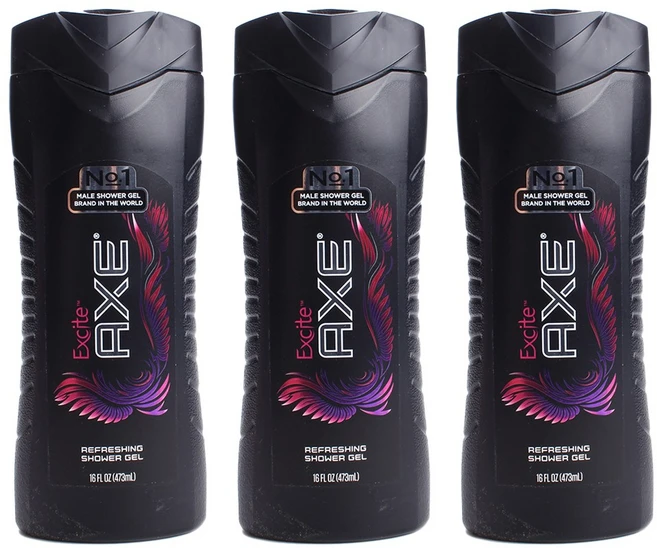 액스 리프레싱 샤워 젤, 3개, 473ml - 쿠팡