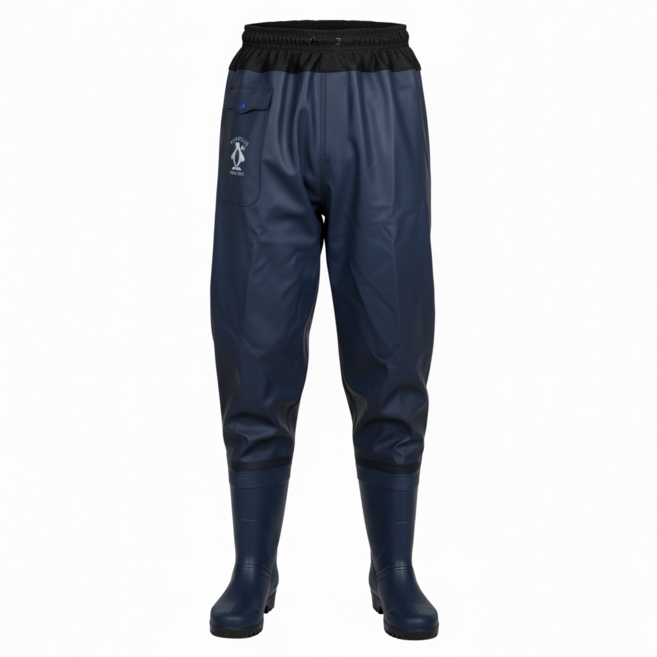 펭귄 허리장화 PVC