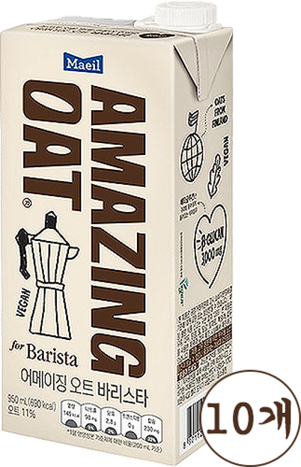 매일유업 어메이징오트 바리스타 /무배, 950ml