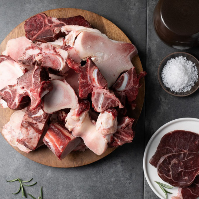 한우 몸보신세트 (사골 2kg+잡뼈 2kg+사태 200g), 1개, 4.2kg