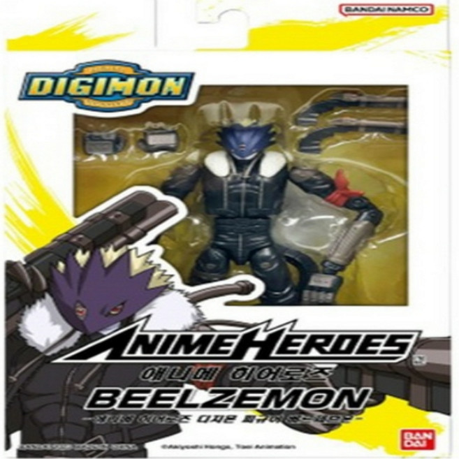 반다이 애니메 히어로즈 디지몬 피규어 베르제브몬, 1개