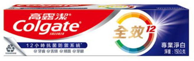 Colgate 高露潔 全效專業淨白牙膏, 1個