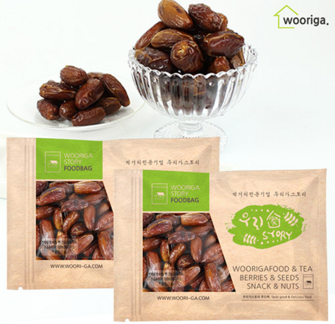 (튀니지)씨없는 대추야자 1kg+1kg /건과일