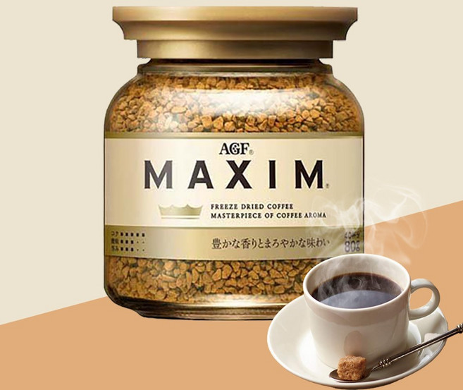 AGF 맥심 인스턴트 커피, 80g, 1개입, 2개
