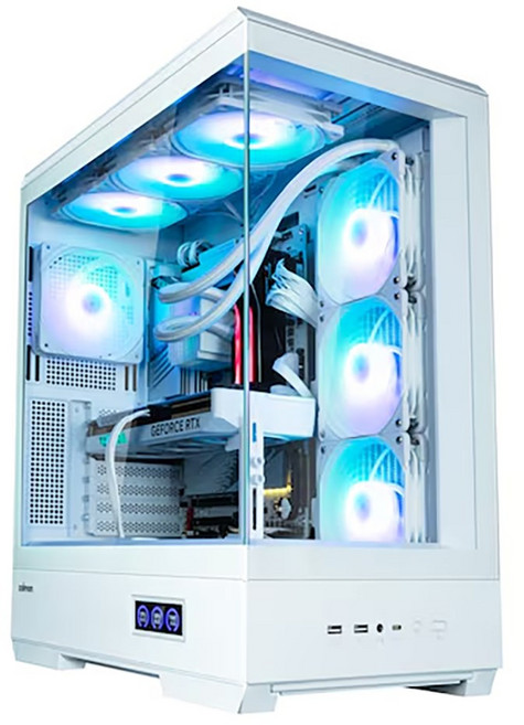 잘만 P50 DS 화이트 미들타워 케이스 (ATX)