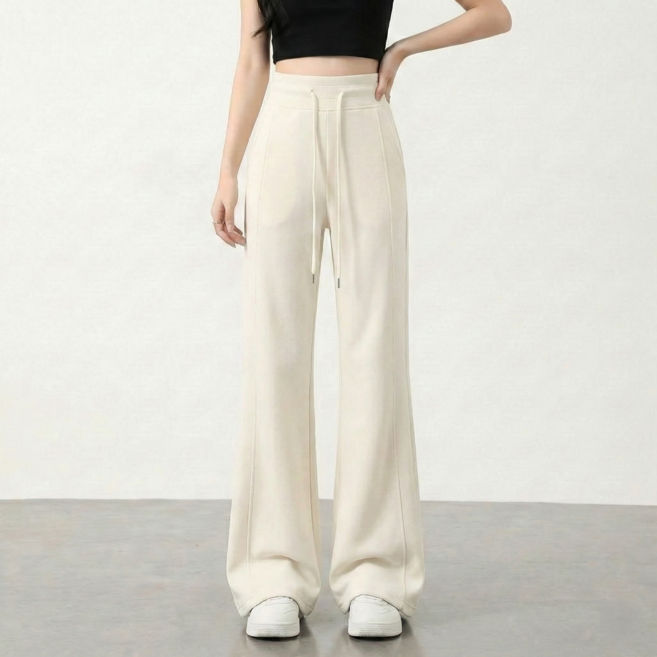 벨로리 여성 날씬핏 부츠컷 트레이닝 팬츠