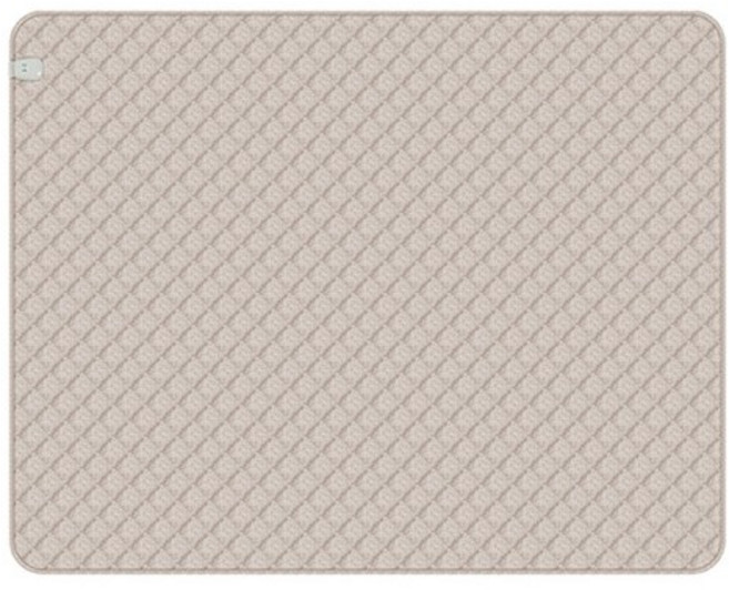 곰표한일 EMF 카본 탄소매트 전기장판 YK-TWO-A40, 베이지그레이, 퀸더블 분리난방(150 x 200 cm)