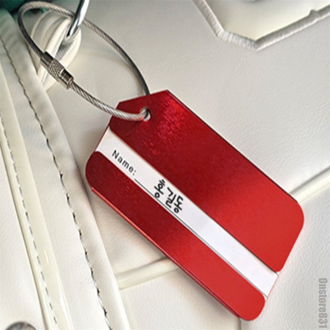 일상발견 네임택 여행용가방네임텍 보조가방 분실방지이름표