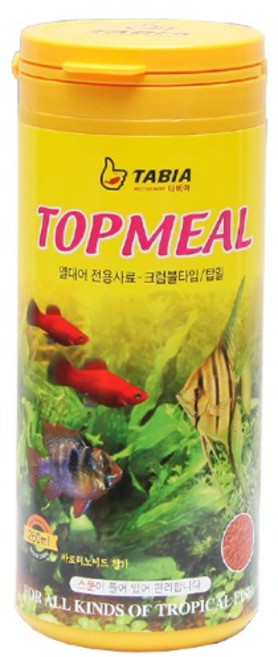 타비아 탑밀 열대어사료, 260ml, 1개