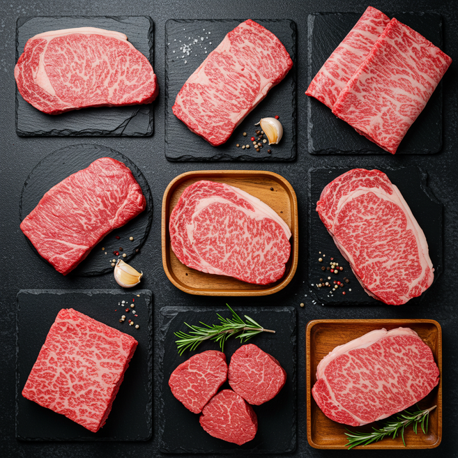 한국농수축산 국내산 소고기 600g 실속모둠 등심 200g + 채끝살 200g + 부채살 200g, 1세트