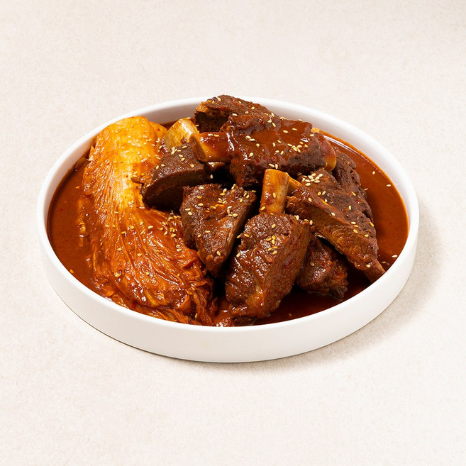 청기와 묵은지 매운 돼지갈비찜, 매운맛, 700g