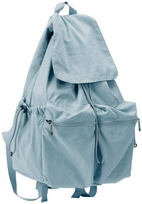 바스락 나일론 방수 커버 포켓 백팩